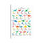 Dinosaur Alphabet - impression d'art graphique-52836228-52836229-52836233