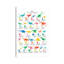 Dinosaur Alphabet - impression d'art graphique-52836229-52836233-52836242