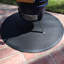 Tapis rond sous le barbecue Goodyear en caoutchouc - 5 mm x 32 po