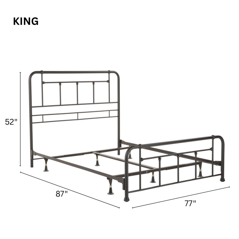 Accetta Bed with Frame, King
