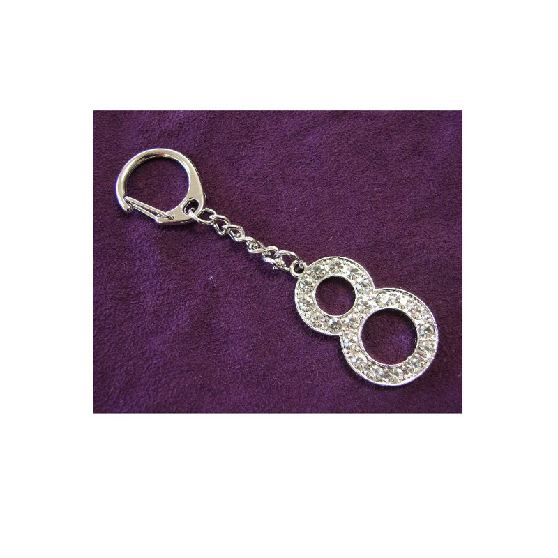 Feng Shui Import 2'' W Silver Key Chain