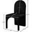 Chaise d'appoint en velours Car Pathia-307871078