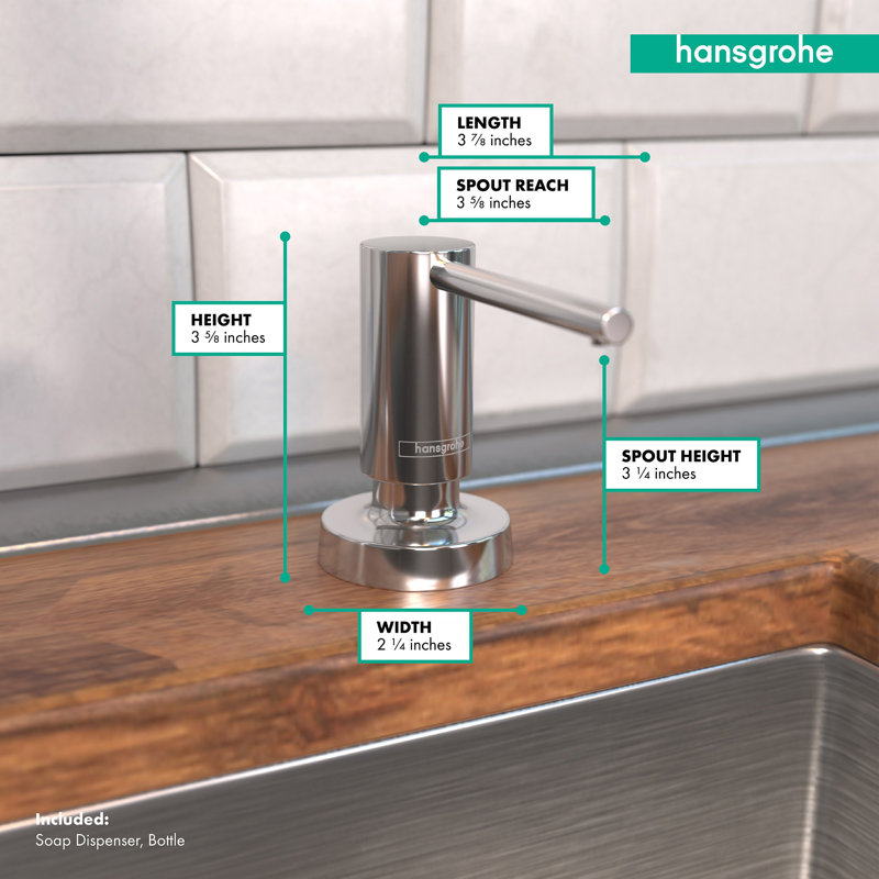 Talis Bath and Kitchen Sink Soap Dispenser, Chrome