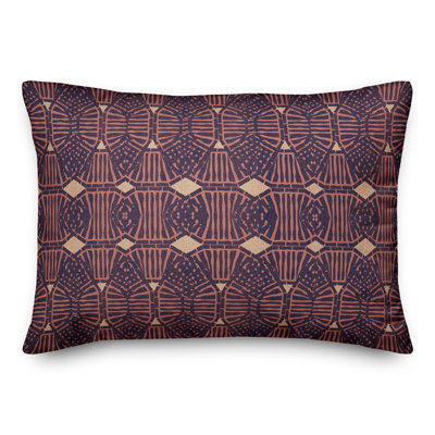  Housse et insert de coussin rectangulaire Tribal