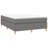 Box Spring Bed Frame Dark Grey Queen Fabric -2105161149-2105161136