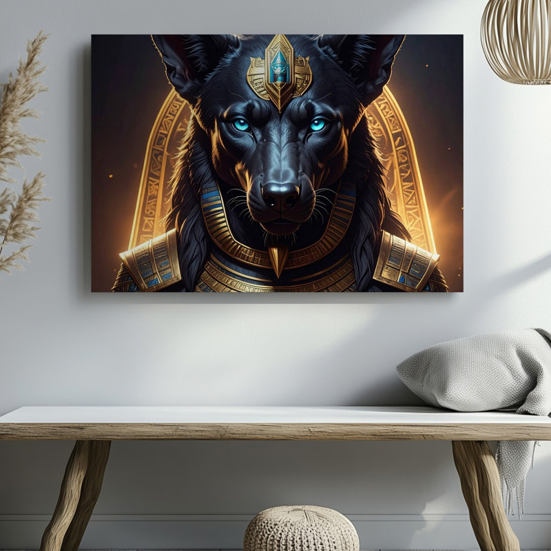 Toile Anubis, H 9 po x l 12 po