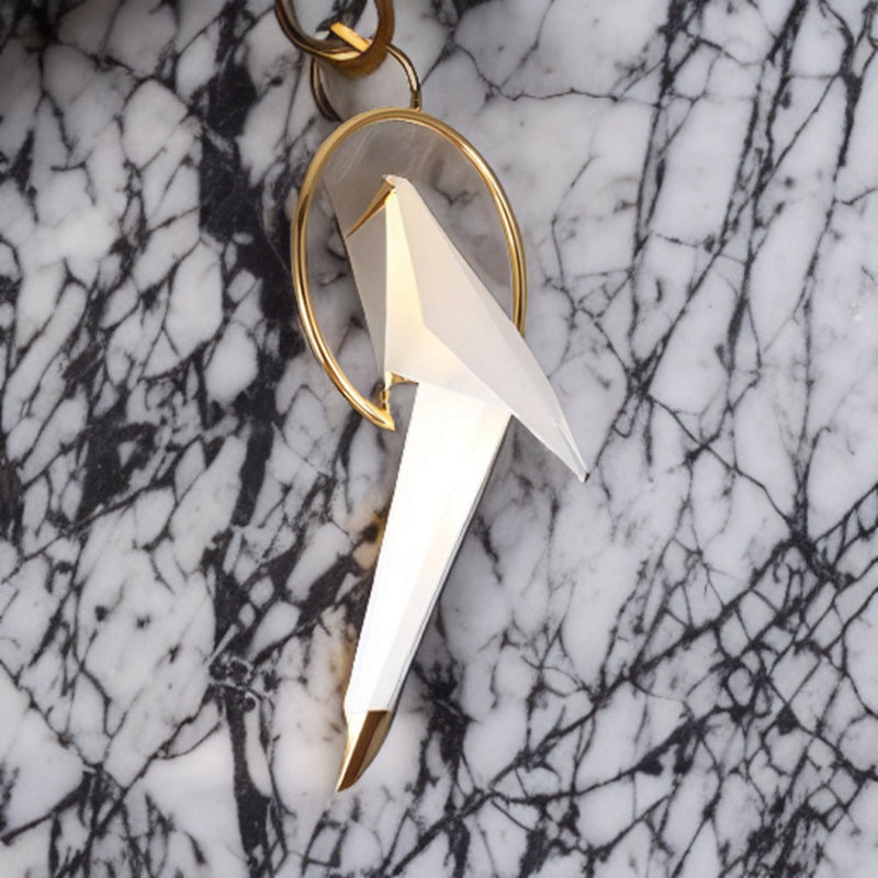 Selars - Light Gold LED Shaded Pendant