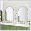 Miroir mural arqué avec cadre en fer-1597491183