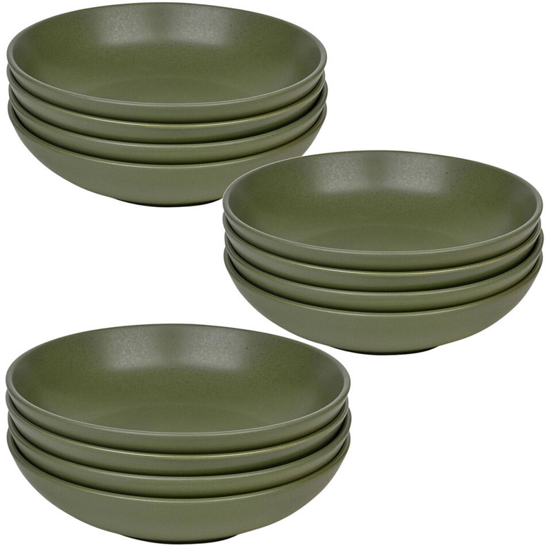 17 Stories Ceramic Serving Bowl, Green