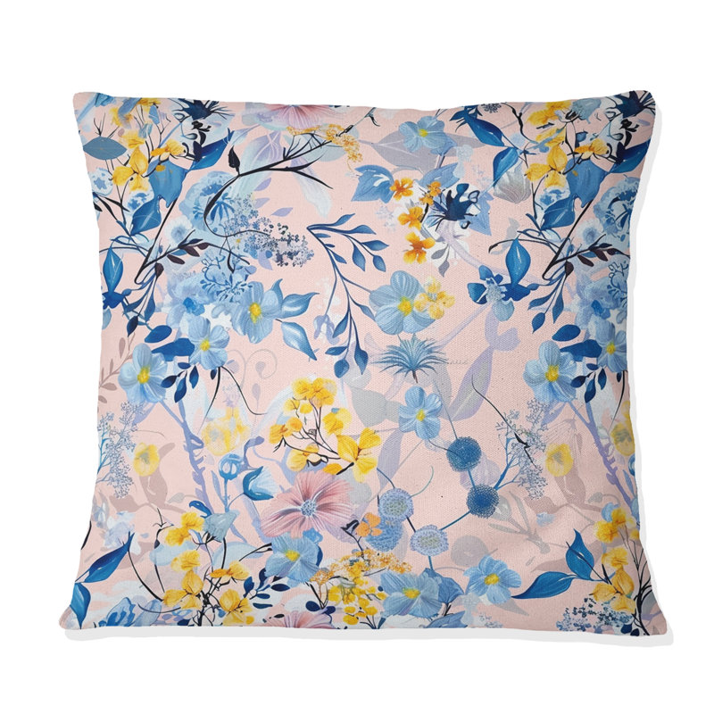 Coussin Boho, Carrée, H 16 po x l 16 po
