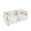 Cloud Sofa, Chenille Sofa, 2 Seater Sofa-655973919-655973921