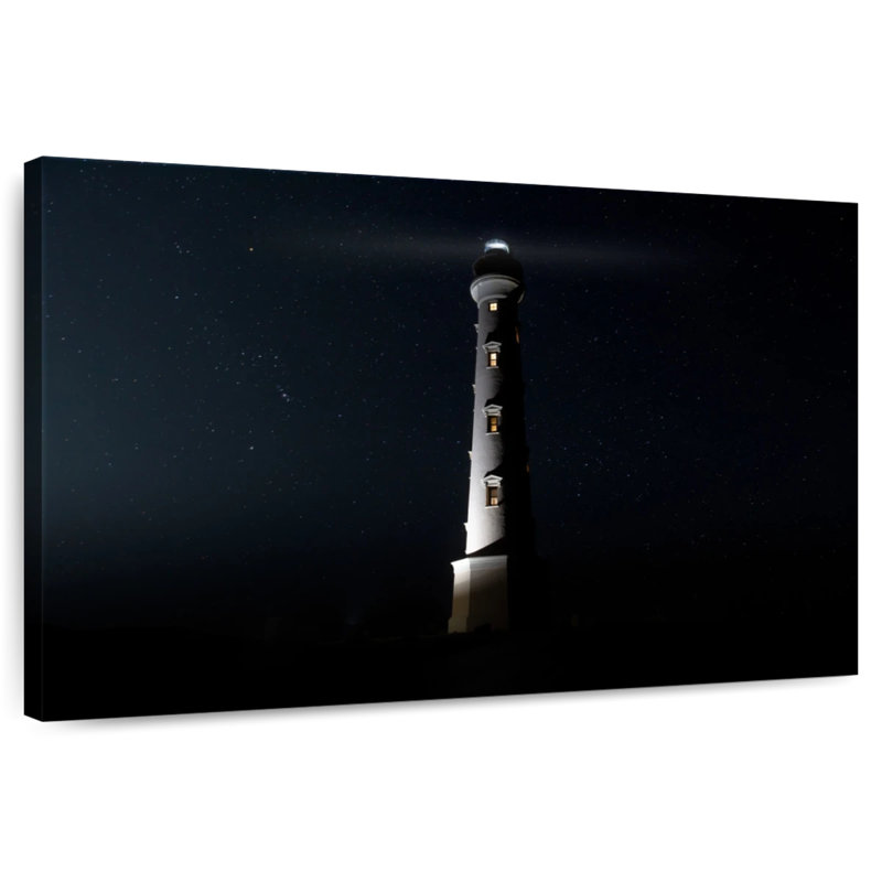 Nuit au phare d'Aruba, H 20 po x l 30 po