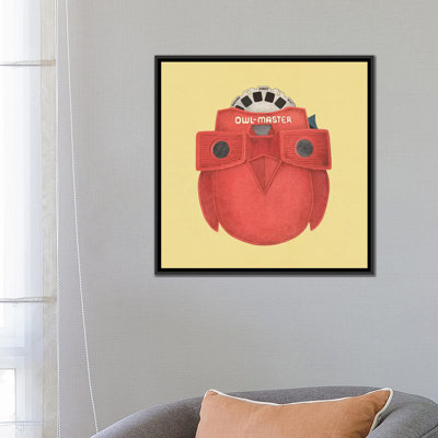 « hibou master », reproduction d’impression sur toile