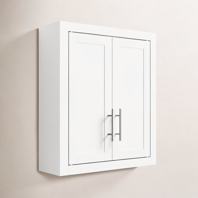 Allura Bathroom Cabinet, White