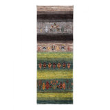 Maksimus One-of-a-Kind 1'8'' X 4'11'' Hand Knotted Area Rug