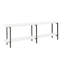 Console Celine 71 "en blanc (2 tablettes)-124922112