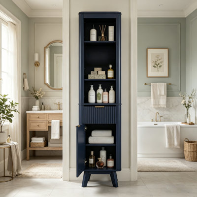 Tall Bathroom Storage Cabinet,for Bathroom,Living Room,Entryway and Kitchen