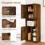 Armoire de rangement pour garde-manger moderne de 65,5 po avec support pour micro-ondes Kitchen Pantry-187356423
