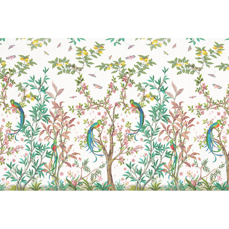Floral Area Rug, Rectangle 8' x 10'