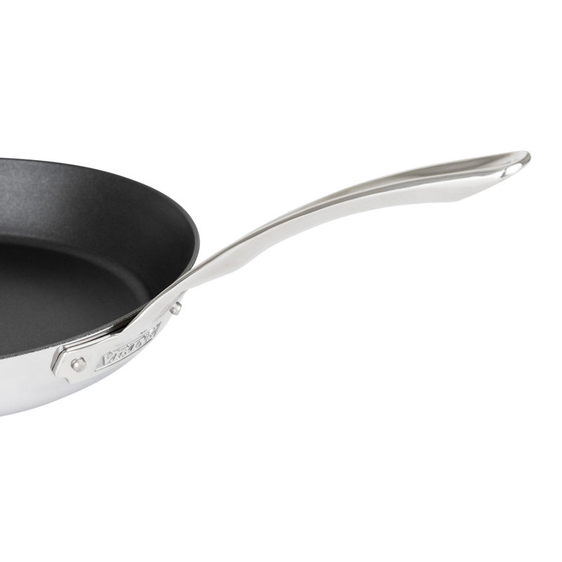 Viking Contemporary 3-Ply Stainless Steel Nonstick Fry Pan, 12" Diameter