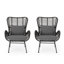 Ensemble de 2 chaises de patio en osier avec coussins Tapscott-1848123768