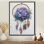 Kibler Hydrangea Dreamcatcher II - hortensia, décoration murale