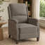 Fauteuil inclinable manuel rembourré pour le salon-2083478885