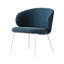 Tuka Upholstered Outdoor Lounge Chair with Metal Frame-64180249