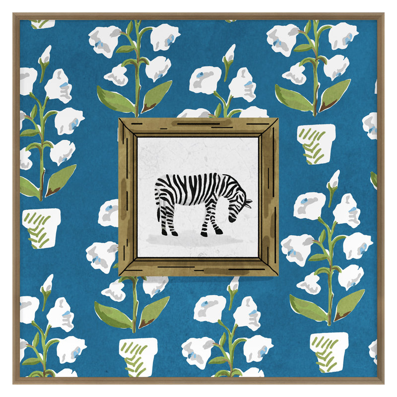 "Mughal Zebra 4" par Gibson, Dana, H 24 po x l 24 po, Doré