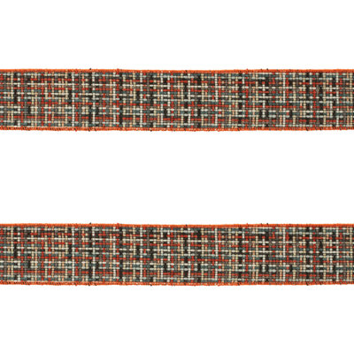 Ruban tissé à carreaux