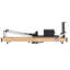 Appareil Pilates pliable Hisooth SpaceSaver, cadre en bois d'érable, machine de Pilates pour l'entraînement à domicile avec rails de glissement fluides, équipement d'exercice compact pour un entraînement complet du corps