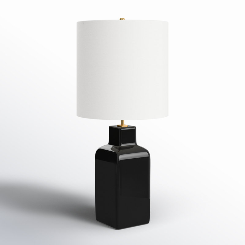 Visual Comfort Studio Table Lamp, Black