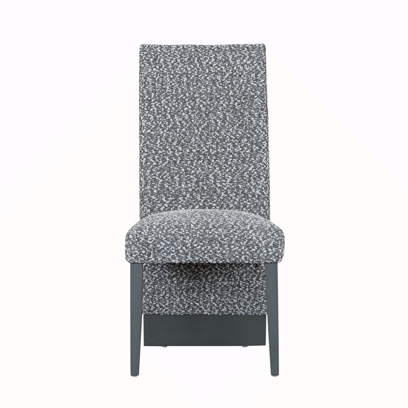 Chaise de salle à manger 2PK, Gris