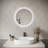 Streamline Round Frameless LED Bathroom Vanity Mirror with Defogger, Dimmability, Colour Temperature Change
