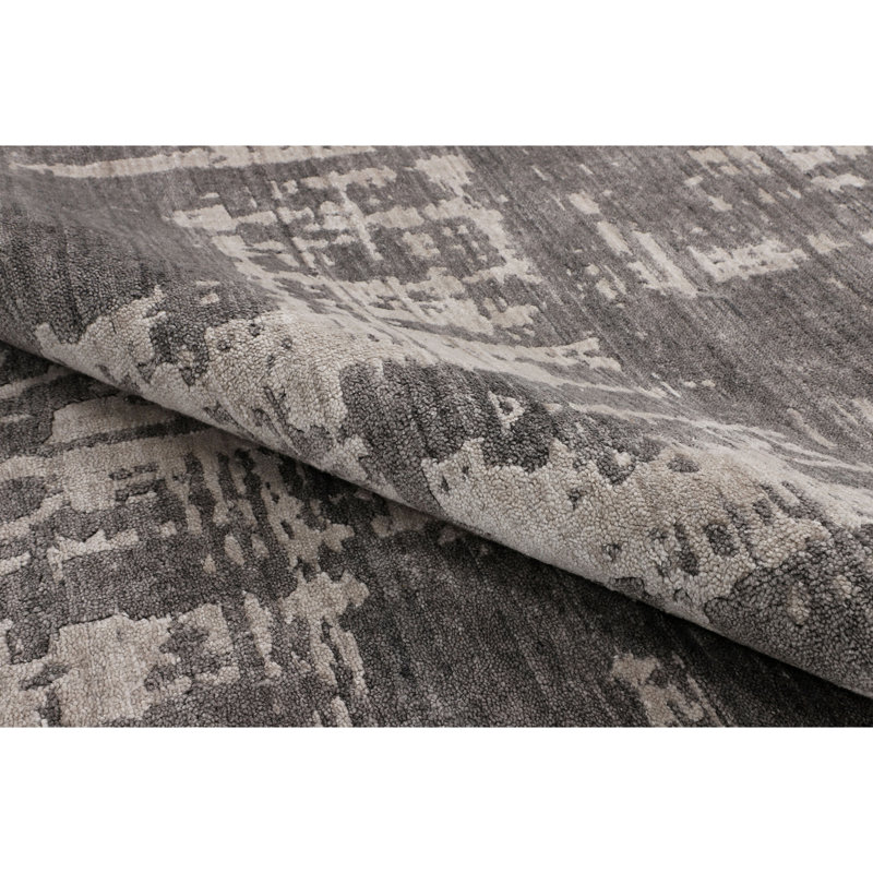 Area Rug, Rectangle 8' x 10', No Pattern and Not Solid Color