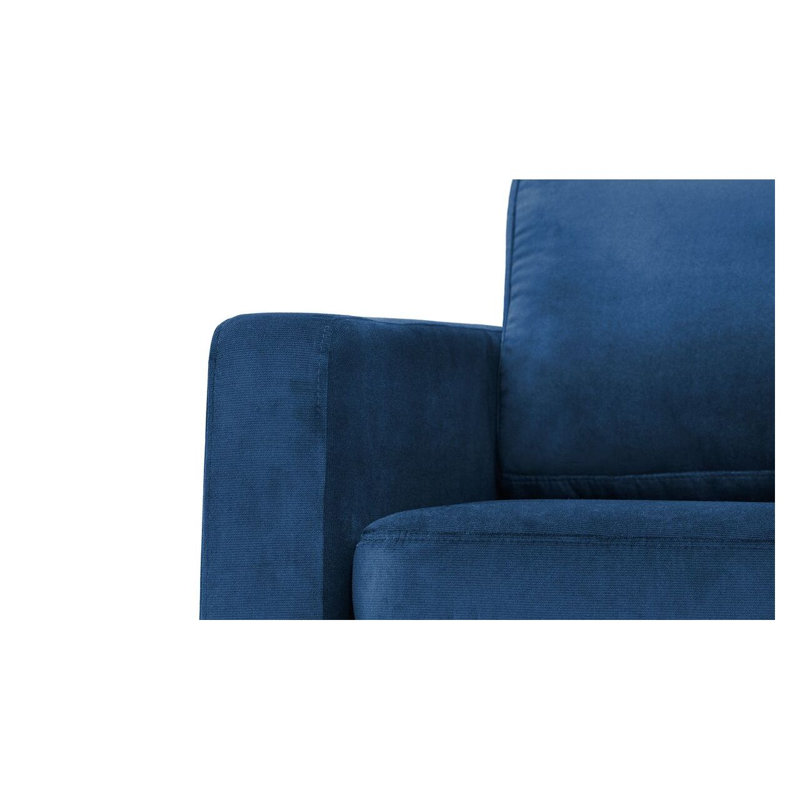Lioni 3 Seater Velvet Sofa, Blue