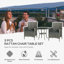 2 - Person Patio Dining Set Table,
