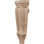 Corbeille en bois de pilastre moyen moyen l 5 1/8 po x P 2 3/8 po x H 15 1/2 po (paquet de 6)