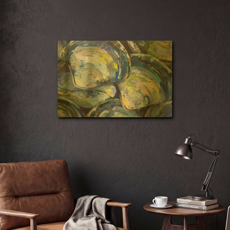 «Variété» par Jeanette Vertentes, art mural en métal doré, 24 po x 16 po, 24"x16"
