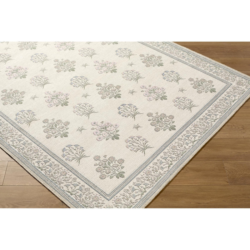 Erinn Myla Machine Washable Area Rug, Rectangle 2' x 2'11"