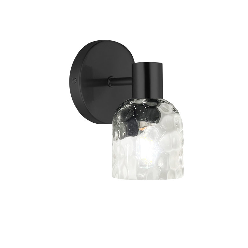 Éclairage pour meuble-lavabo 1 lumière Griffith, Noir mat