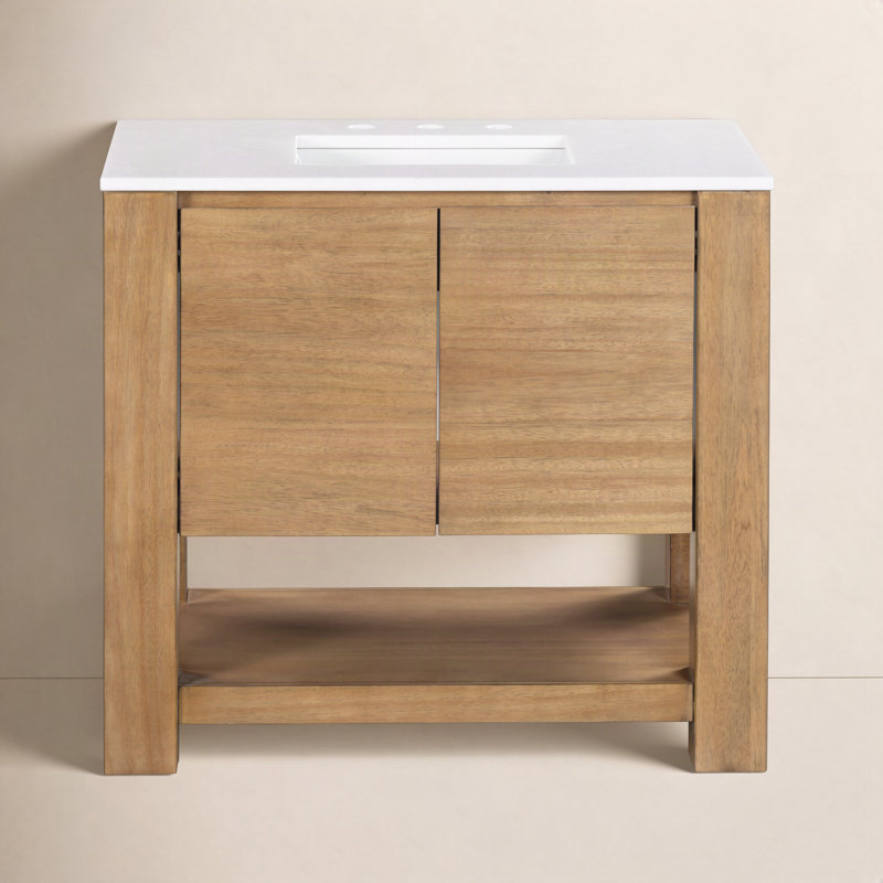 Grayton Bertino Single Sink Bathroom Vanity, 36"