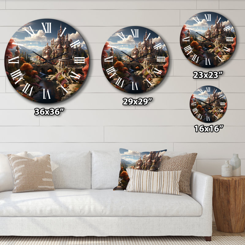 Fantasy Fantasy Realms Follow - Horloge murale fantaisie, Très grand