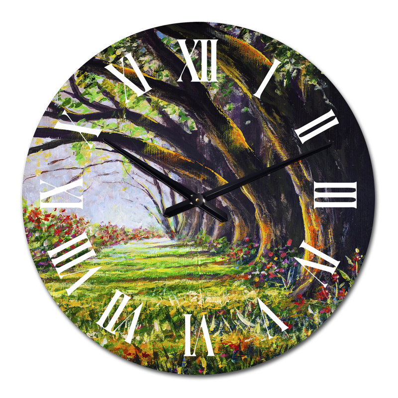 Horloge murale traditionnelle, Moyen