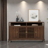 New Chinese Style Solid Wood Sideboard