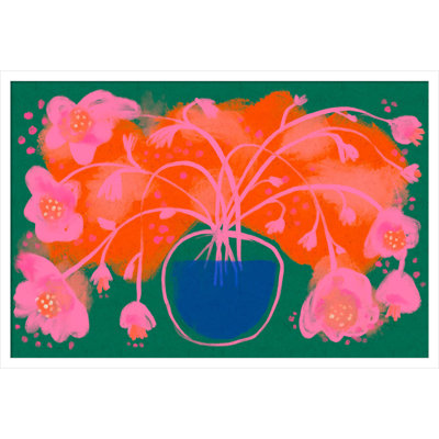 Galya "Pink Flower Bouquet" Print