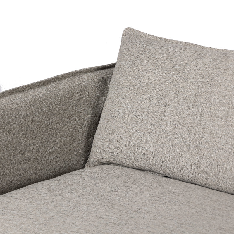 Andre 96" W Patio Sofa, Alessi Slate