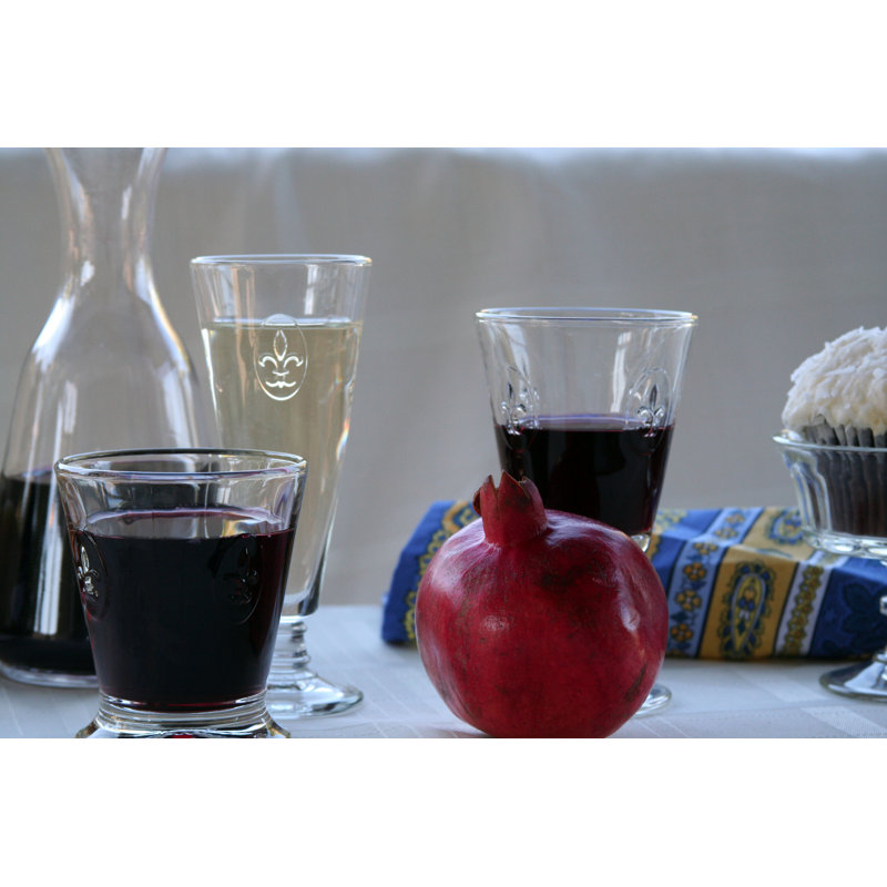 Fleur De Lys 9oz. Whiskey Glass Set