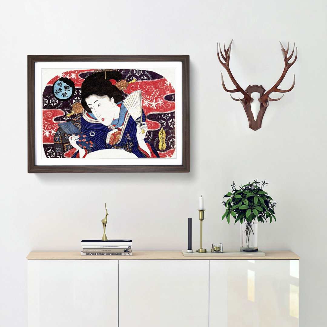 Beauty by Utagawa Kunisada - Single Picture Frame Painting