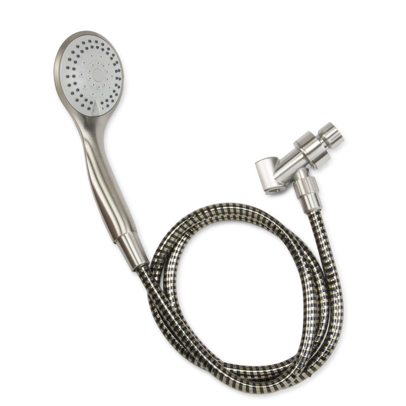 Stylewise Massage Handheld Shower Head, Brushed Nickel
